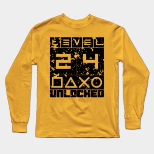 Level 24 unlocked Long Sleeve T-Shirt